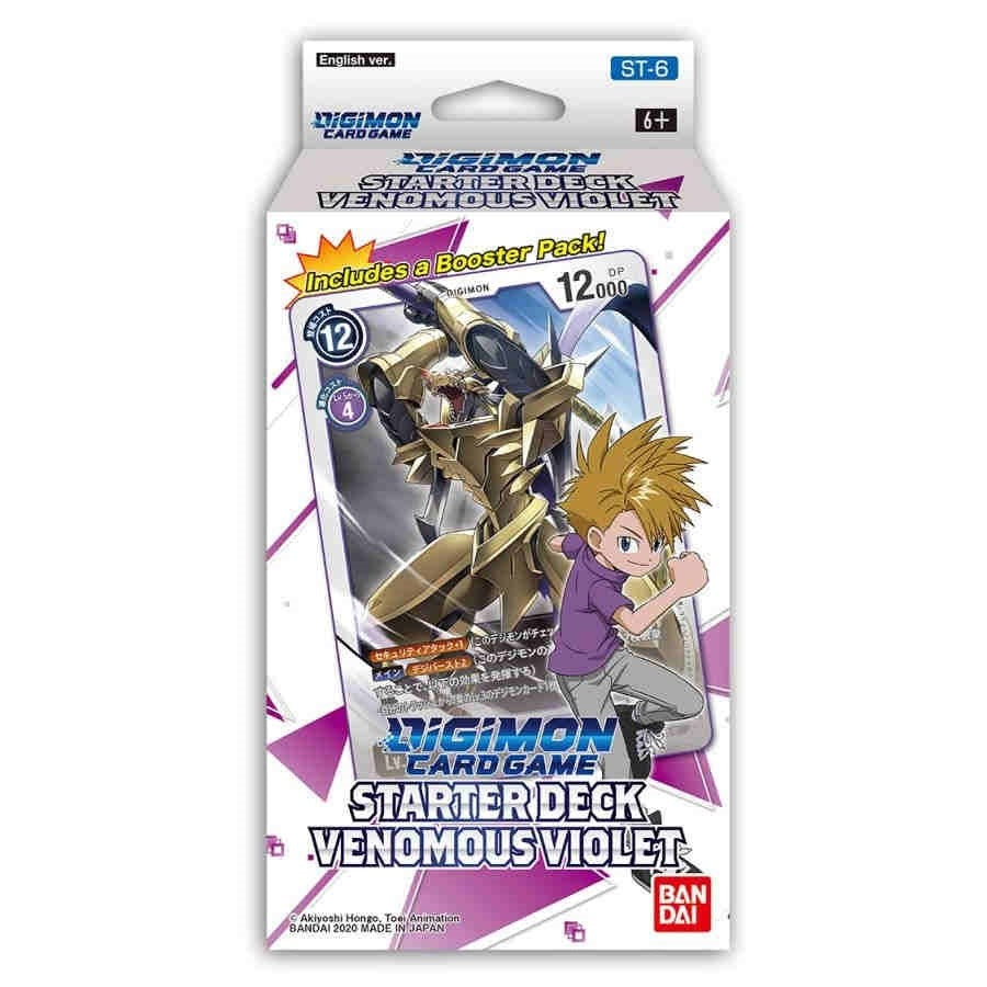 Image for Venomous Violet Starter Deck - Digimon Card Game