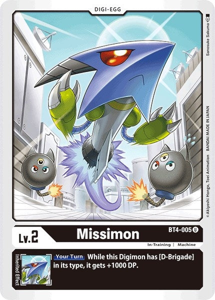 Image for Missimon (BT4-005 U) (BT04) - Digimon Card Game