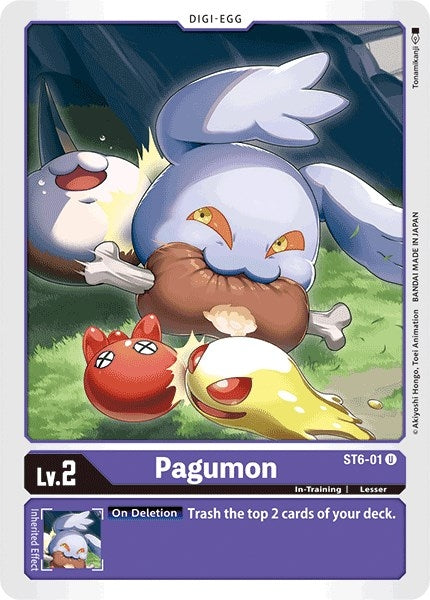 Image for Pagumon (ST6-01 U) (ST-6) - Digimon Card Game