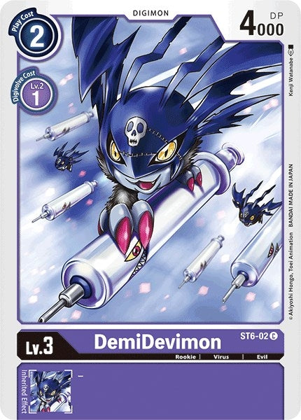 Image for DemiDevimon (ST6-02 C) (ST-6) - Digimon Card Game
