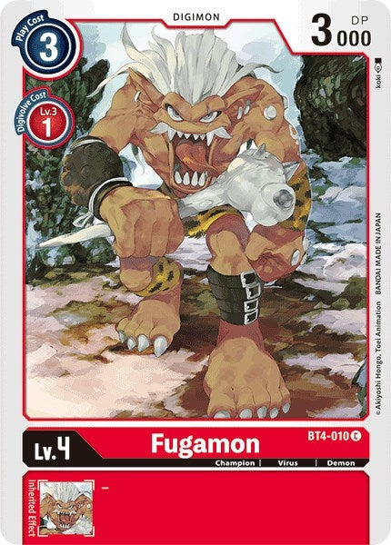 Image for Fugamon (BT4-010 C) (BT04) - Digimon Card Game
