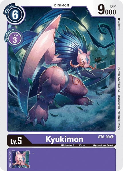 Image for Kyukimon (ST6-09 C) (ST-6) - Digimon Card Game