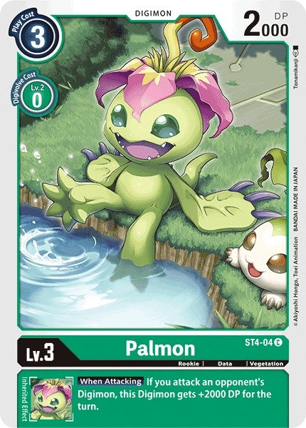 Image for Palmon (ST4-04 C) (ST-4) - Digimon Card Game