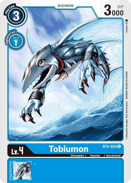 Image for Tobiumon (BT4-024 C) (BT04) - Digimon Card Game