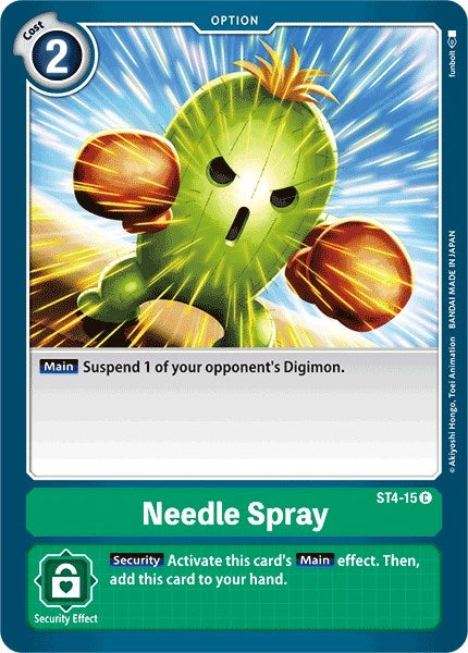 Image for Needle Spray (ST4-15 C) (ST-4) - Digimon Card Game