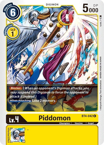 Image for Piddomon (BT4-042 C) (BT04) - Digimon Card Game