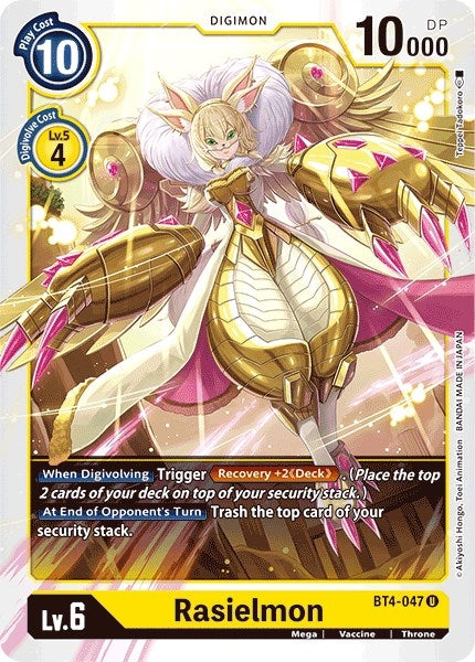 Image for Rasielmon (BT4-047 U) (BT04) - Digimon Card Game