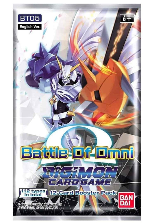 Image for Battle of Omni Booster Pack - Digimon Card Game