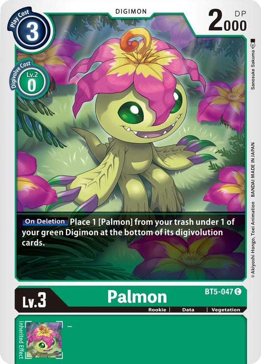 Image for Palmon (BT5-047 C) (BT05) - Digimon Card Game
