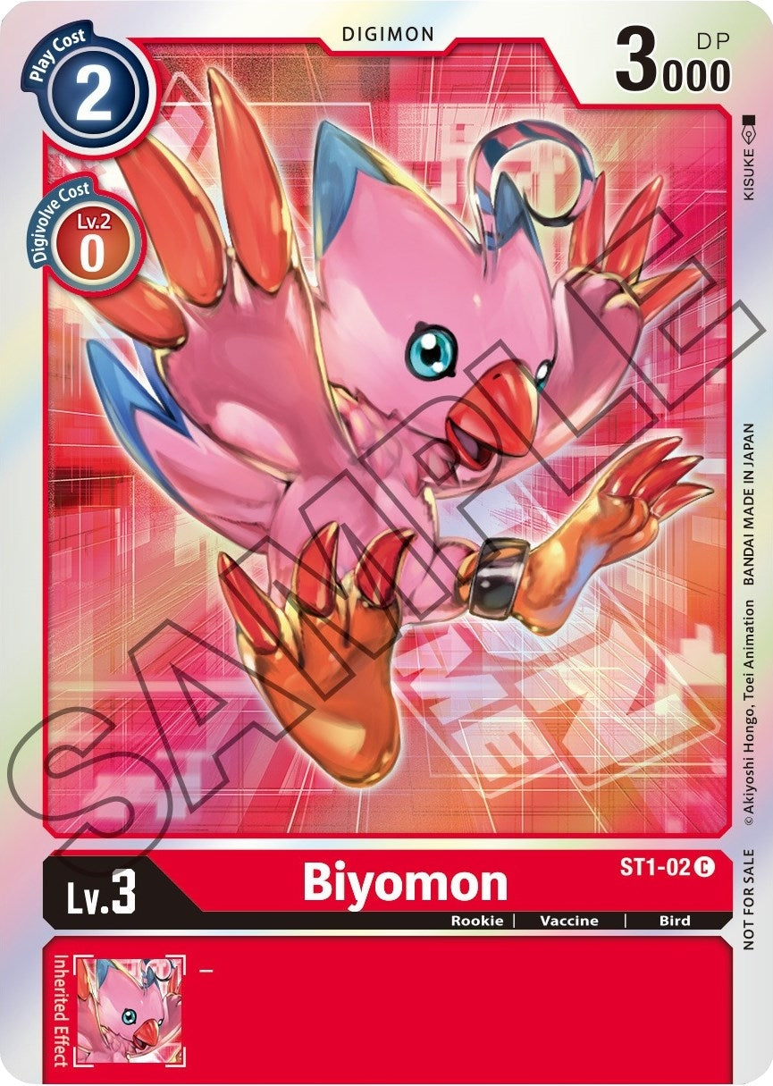 Image for Biyomon - ST1-02 (Event Pack 1) (ST1-02 C) (ST-1) - Digimon Card Game