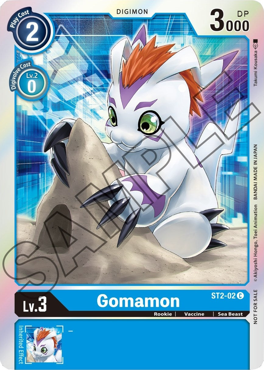 Image for Gomamon - ST2-02 (Event Pack 1) (ST2-02 C) (ST-2) - Digimon Card Game