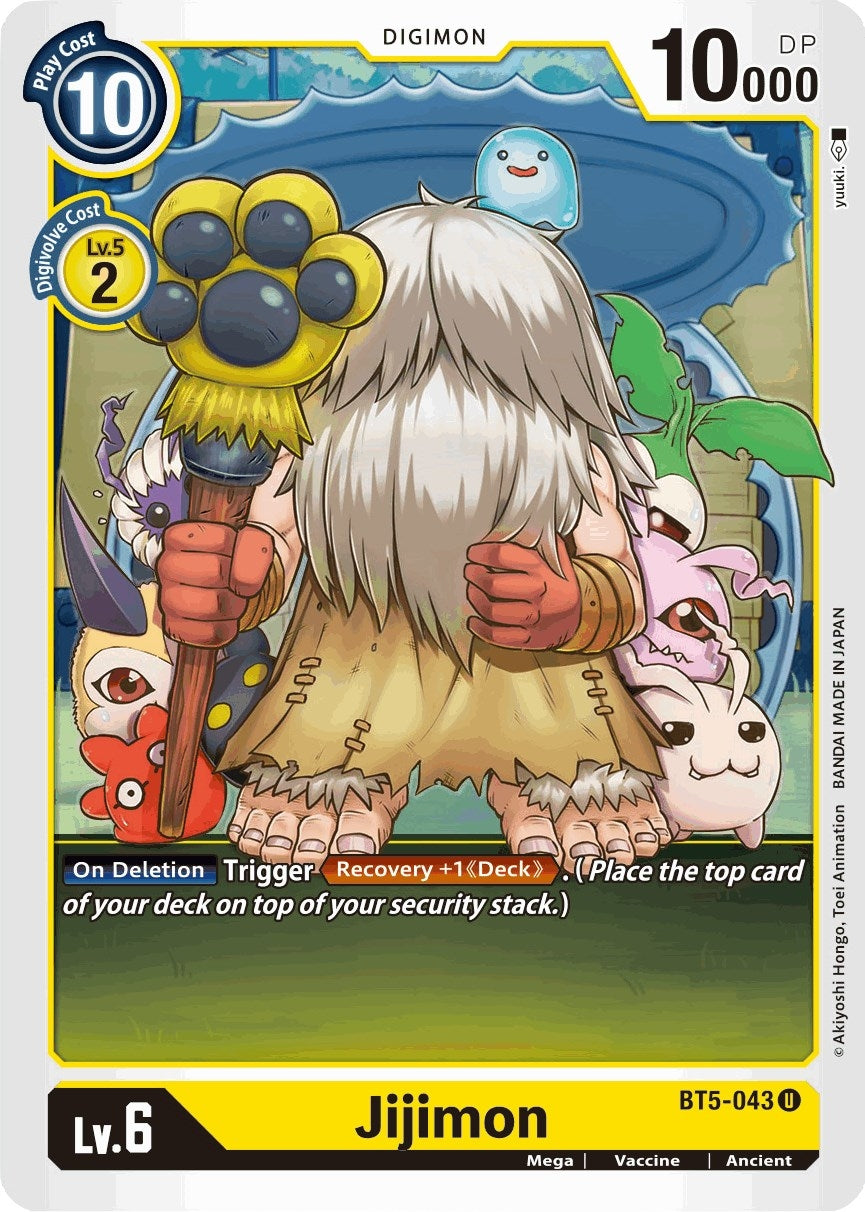 Image for Jijimon (BT5-043 U) (BT05) - Digimon Card Game