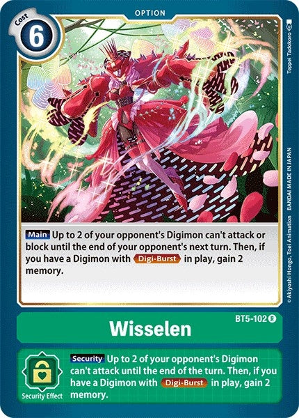 Image for Wisselen (BT5-102 R) (BT05) - Digimon Card Game