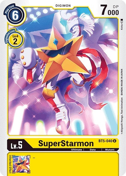 Image for SuperStarmon (BT5-040 U) (BT05) - Digimon Card Game