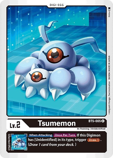 Image for Tsumemon (BT5-005 U) (BT05) - Digimon Card Game