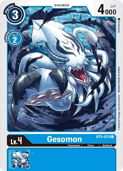 Image for Gesomon (BT5-023 C) (BT05) - Digimon Card Game