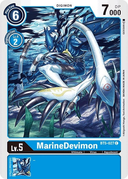 Image for MarineDevimon (BT5-027 C) (BT05) - Digimon Card Game