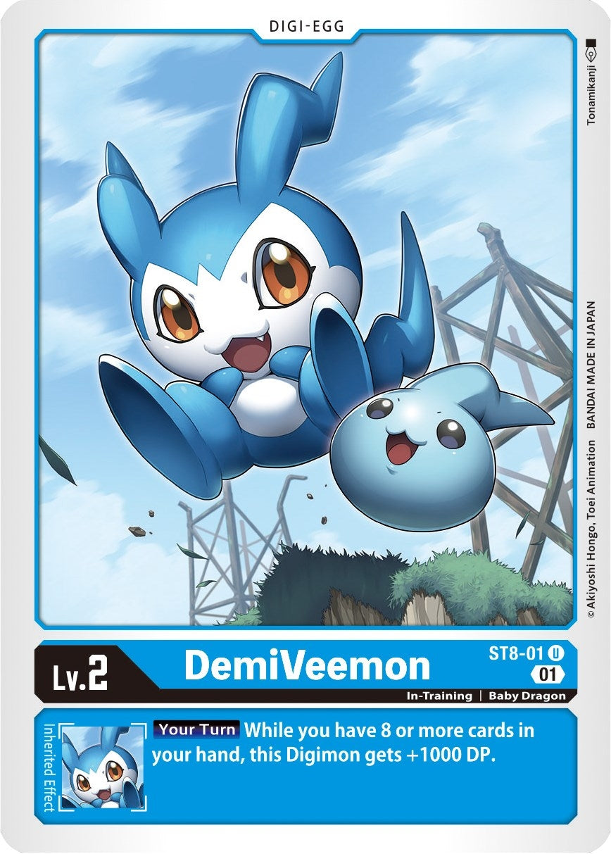 Image for DemiVeemon (ST8-01 U) (ST-8) - Digimon Card Game
