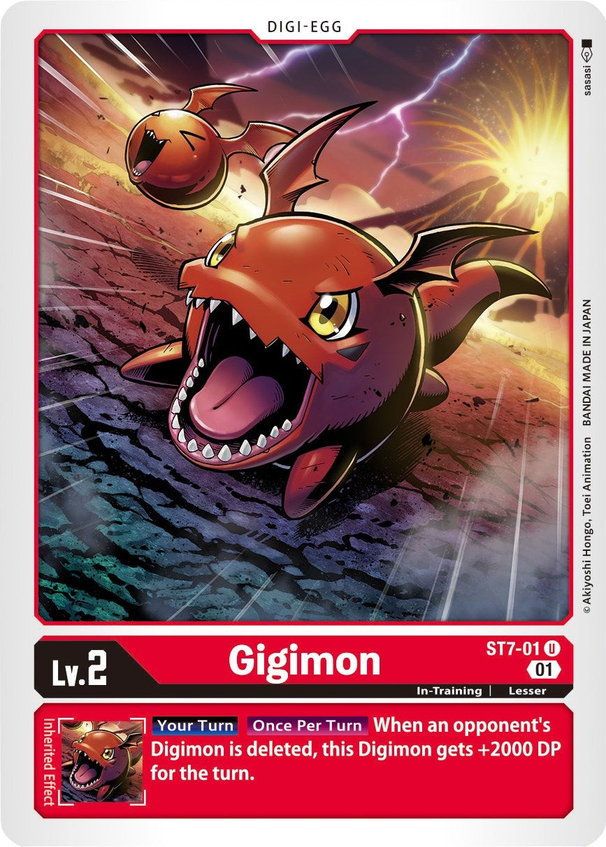Image for Gigimon (ST7-01 U) (ST-7) - Digimon Card Game