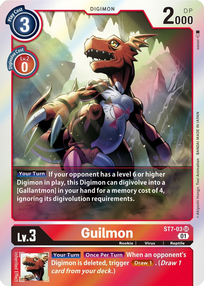 Image for Guilmon (ST7-03 SR) (ST-7) - Digimon Card Game