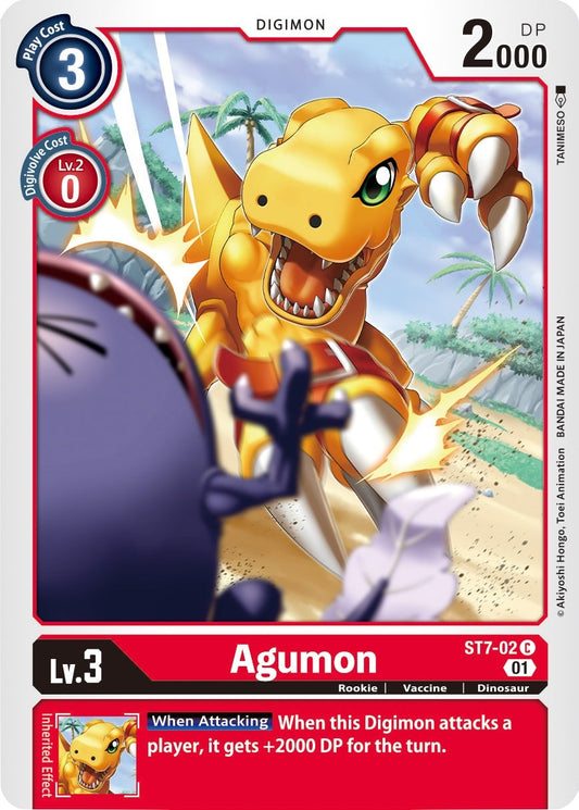 Image for Agumon (ST7-02 C) (ST-7) - Digimon Card Game