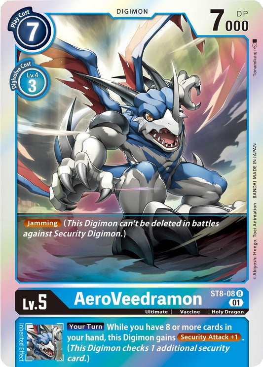 Image for AeroVeedramon (ST8-08 R) (ST-8) - Digimon Card Game