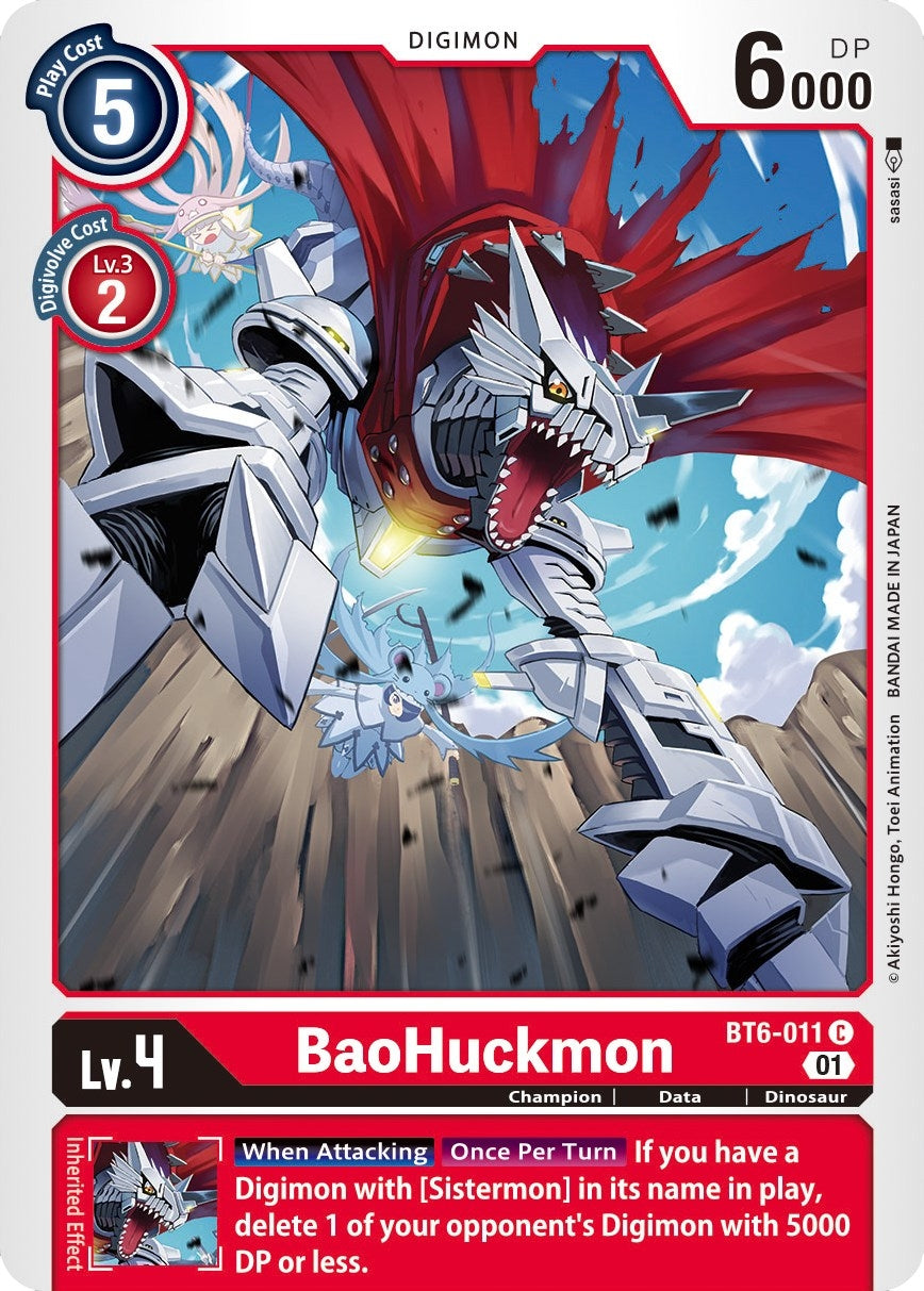 Image for BaoHuckmon (BT6-011 C) (BT06) - Digimon Card Game