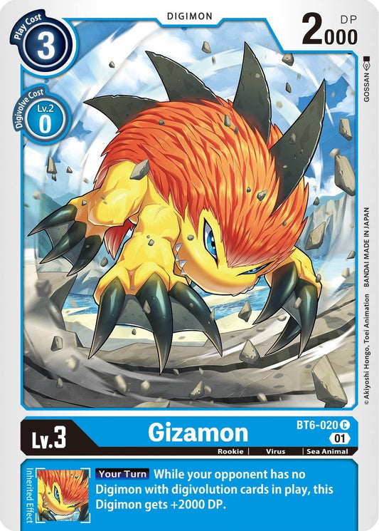 Image for Gizamon (BT6-020 C) (BT06) - Digimon Card Game