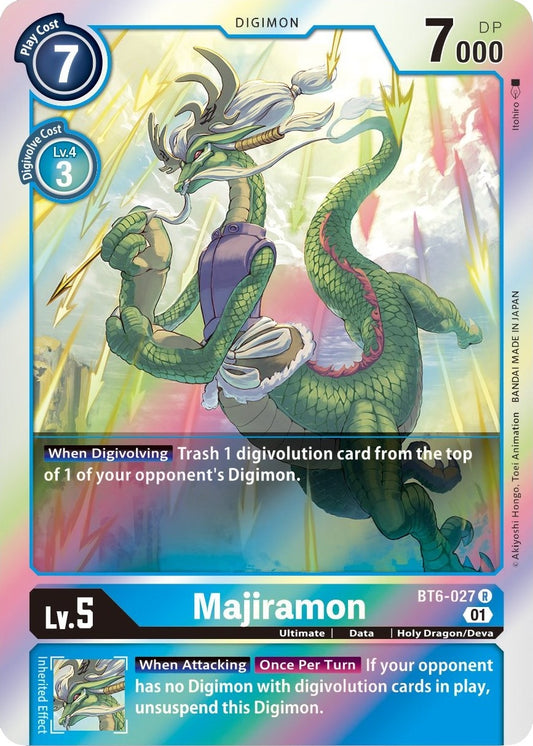 Image for Majiramon (BT6-027 R) (BT06) - Digimon Card Game