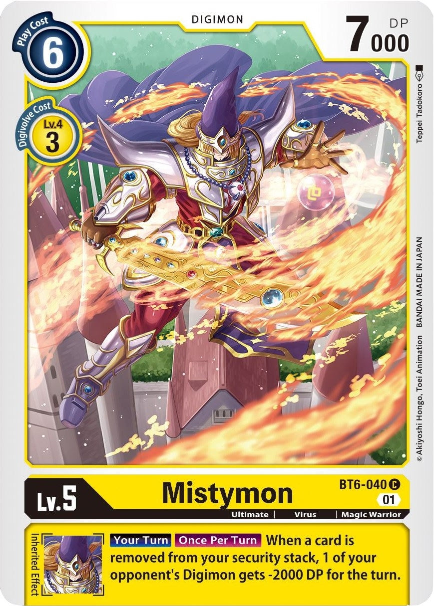 Image for Mistymon (BT6-040 C) (BT06) - Digimon Card Game