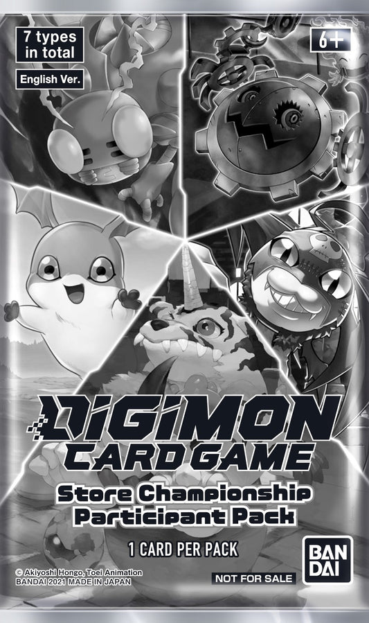 Image for Store Championship Participant Pack - Digimon Card Game