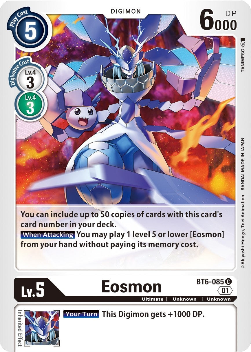 Image for Eosmon - BT6-085 (BT6-085 C) (BT06) - Digimon Card Game