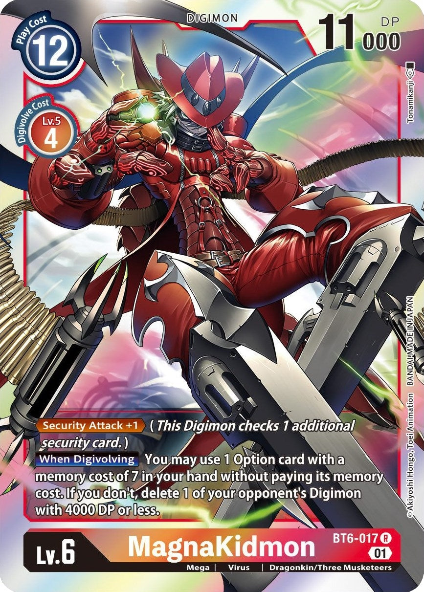 Image for MagnaKidmon (BT6-017 R) (BT06) - Digimon Card Game
