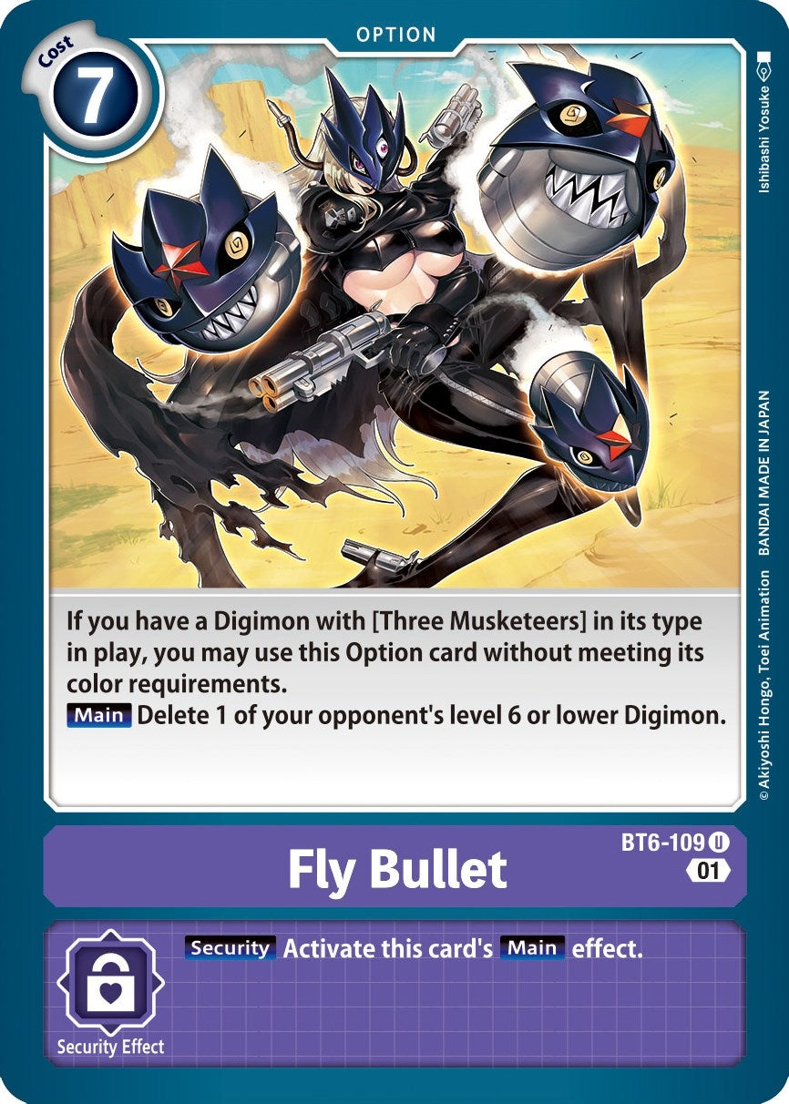 Image for Fly Bullet (BT6-109 U) (BT06) - Digimon Card Game