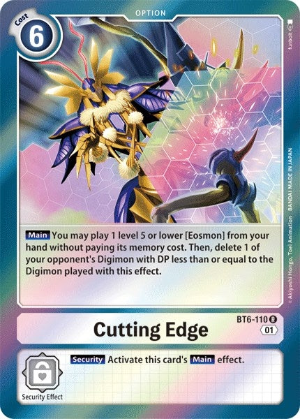 Image for Cutting Edge (BT6-110 R) (BT06) - Digimon Card Game