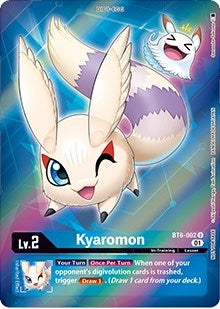 Image for Kyaromon (Box Topper) (BT6-002 U) (BT06) - Digimon Card Game
