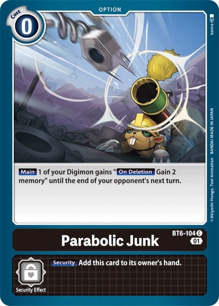 Image for Parabolic Junk (BT6-104 C) (BT06) - Digimon Card Game