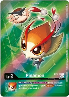Image for Pinamon (Box Topper) (BT6-004 U) (BT06) - Digimon Card Game
