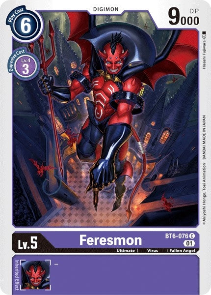 Image for Feresmon (BT6-076 C) (BT06) - Digimon Card Game