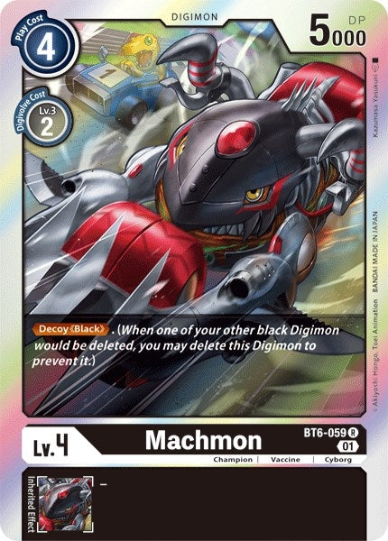 Image for Machmon (BT6-059 R) (BT06) - Digimon Card Game