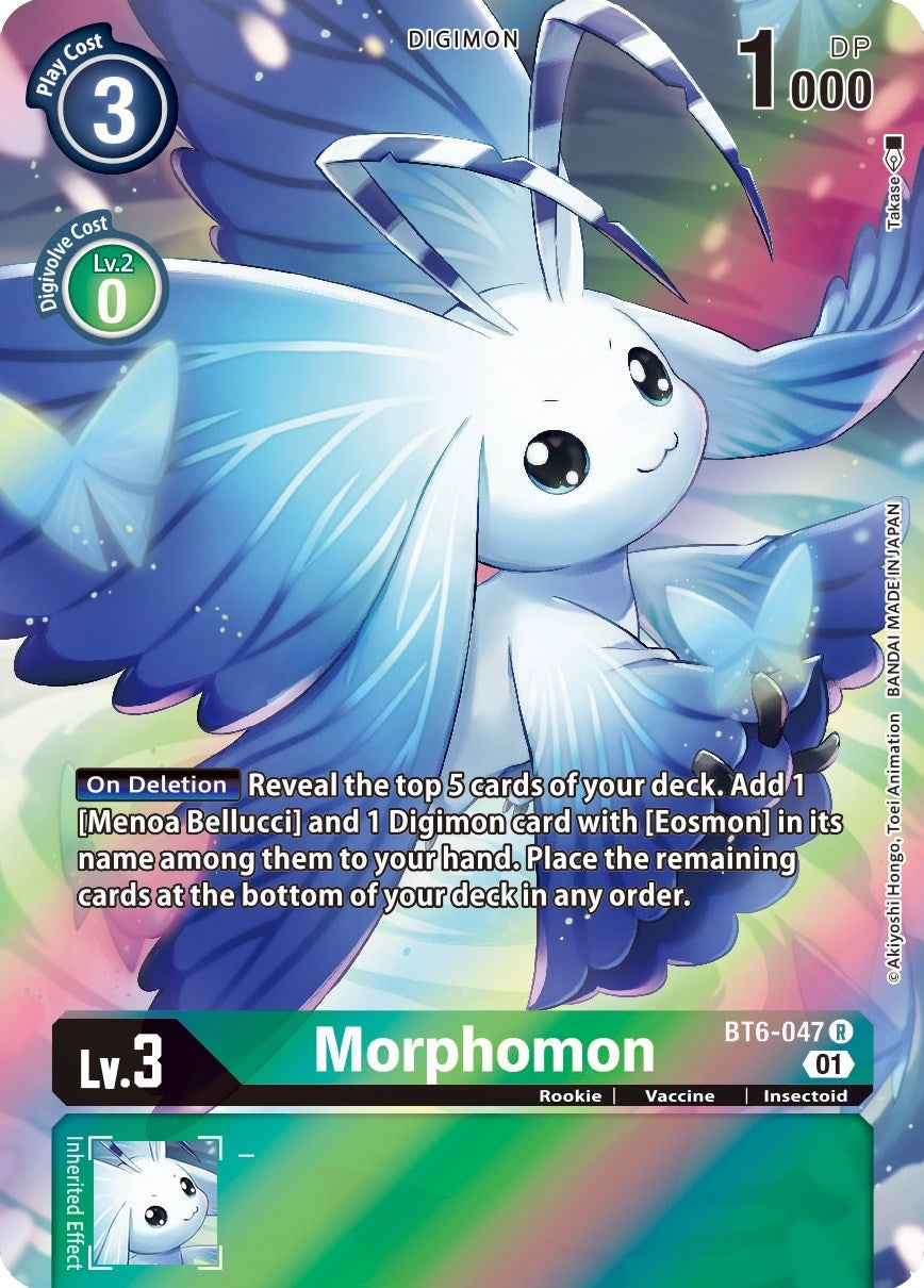 Image for Morphomon (Alternate Art) (BT6-047 R) (BT06) - Digimon Card Game