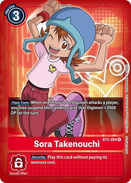 Image for Sora Takenouchi (Official Tournament Pack Vol.3) (BT2-084 R) (BT01-03A) - Digimon Card Game
