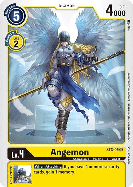 Image for Angemon (Official Tournament Pack Vol.3) (ST3-05 U) (ST-3) - Digimon Card Game