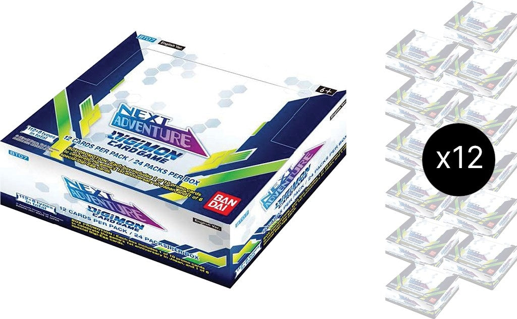 Image for Next Adventure Booster Box Case - Digimon Card Game