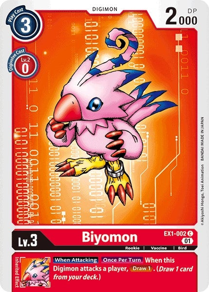 Image for Biyomon (EX1-002 C) (EX01) - Digimon Card Game