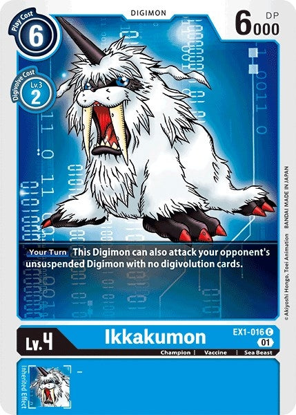 Image for Ikkakumon (EX1-016 C) (EX01) - Digimon Card Game