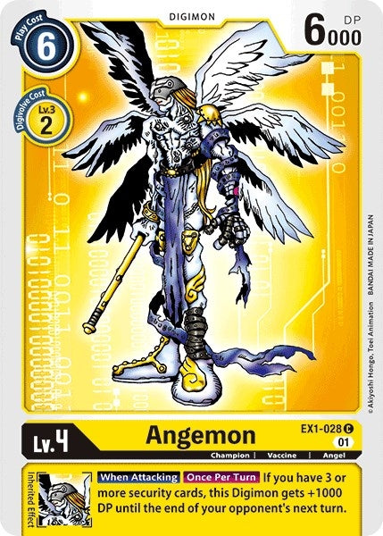 Image for Angemon (EX1-028 C) (EX01) - Digimon Card Game