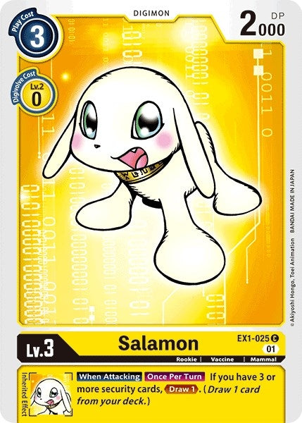Image for Salamon (EX1-025 C) (EX01) - Digimon Card Game