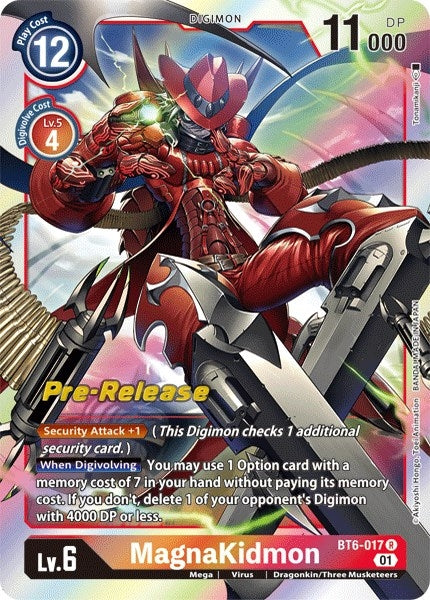 Image for MagnaKidmon (BT6-017 R) (BT06_PR) - Digimon Card Game