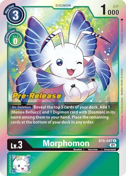 Image for Morphomon (BT6-047 R) (BT06_PR) - Digimon Card Game